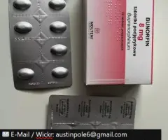 Bunorfin 8mg Buprenorphine Buprenorphinum pills CHEAPEST