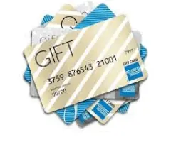 GIFTS CARDS OF ALL VARIETIES AVAILABLE