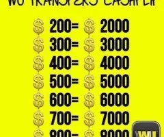 Bank transfer; Safest Western Union transfers .PAYPAL ,CashApp Cl
