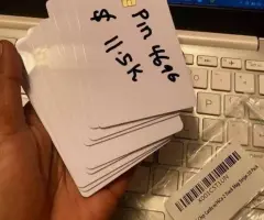 Credit cards, prepaid card and clone cards available
