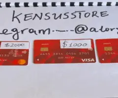 ATM CREDIT CARD AVAILABLE PREPAID CLONE AND DEBIT CARDS ALL GOOD